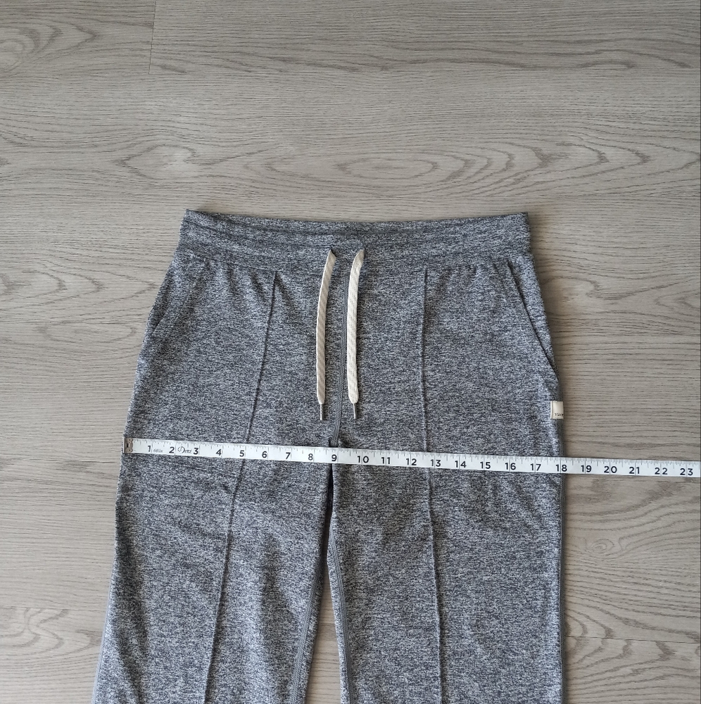 Vuori Halo Wideleg Flare DreamKnit Heather Grey M - Picture 12 of 16